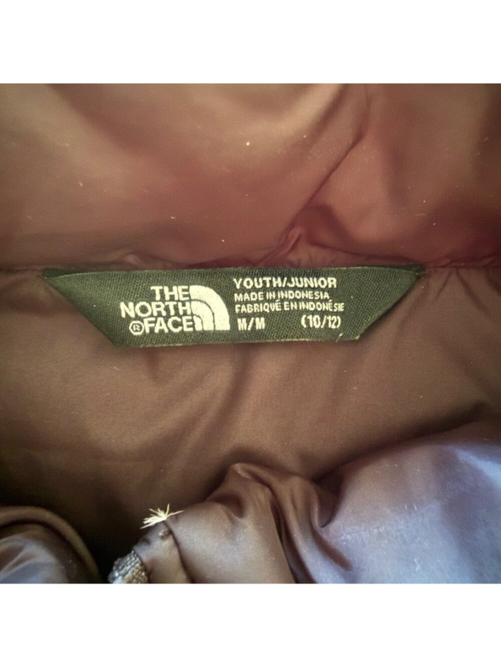 The North Face Youth Girls Size M Black 550 Goose Down Fill Outdoor Puffer Vest - Picture 12 of 16